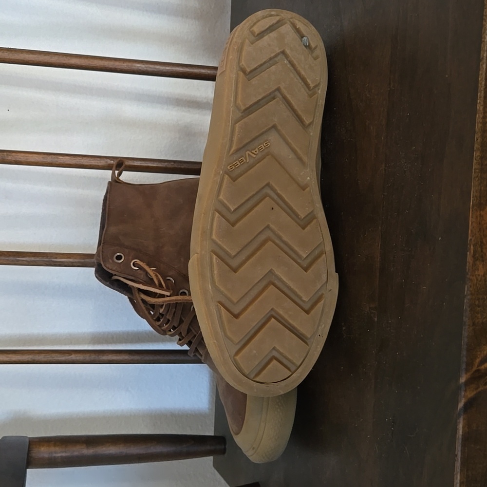 Seavess leather mammoth boots